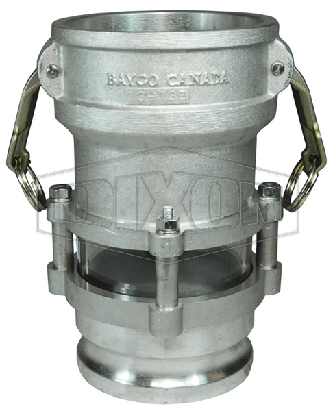 Dry Bulk Clump Buster with Sight Glass